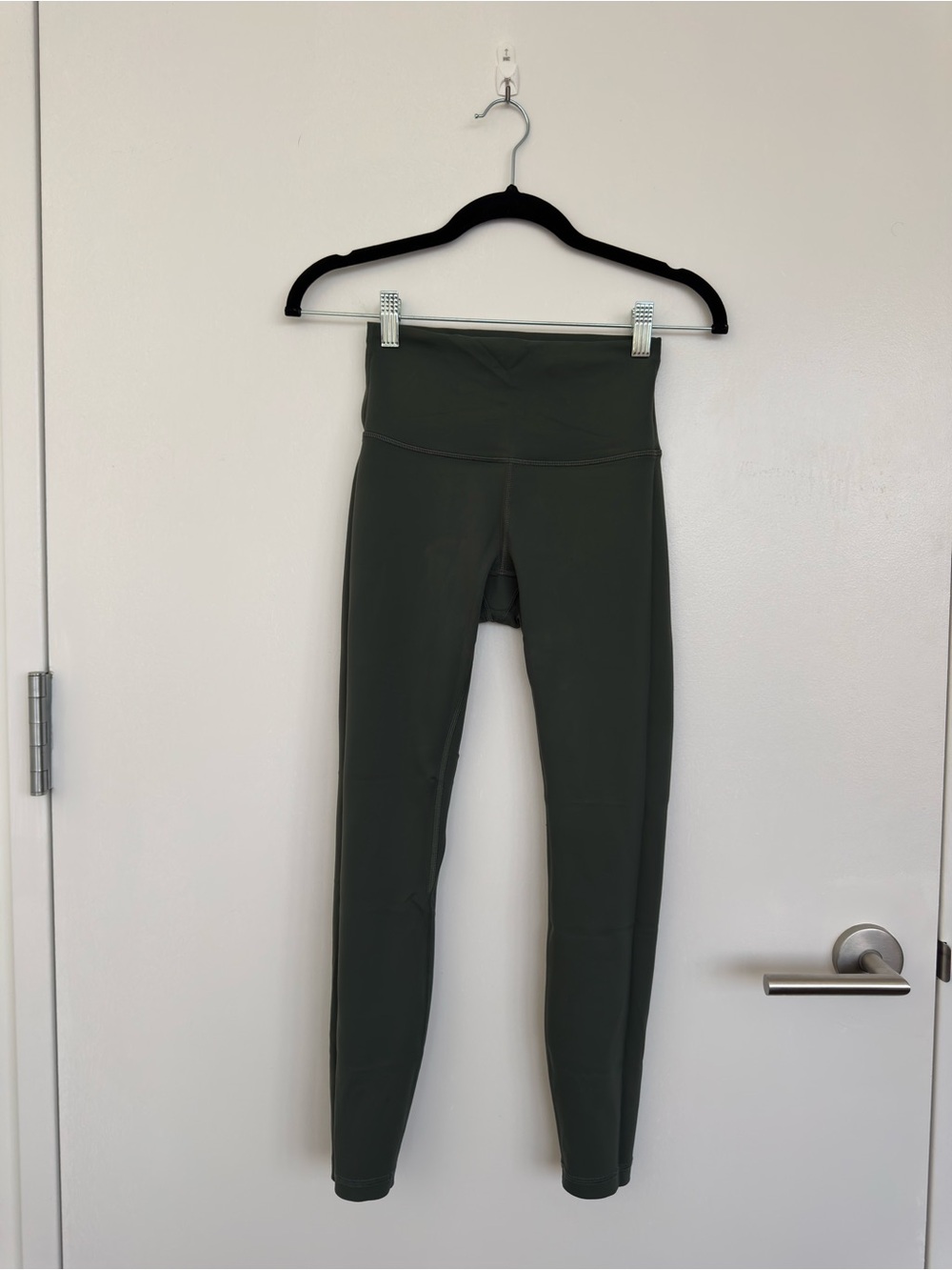 lululemon Wunder Train (No Pockets) 25” Leggings - Sage Green